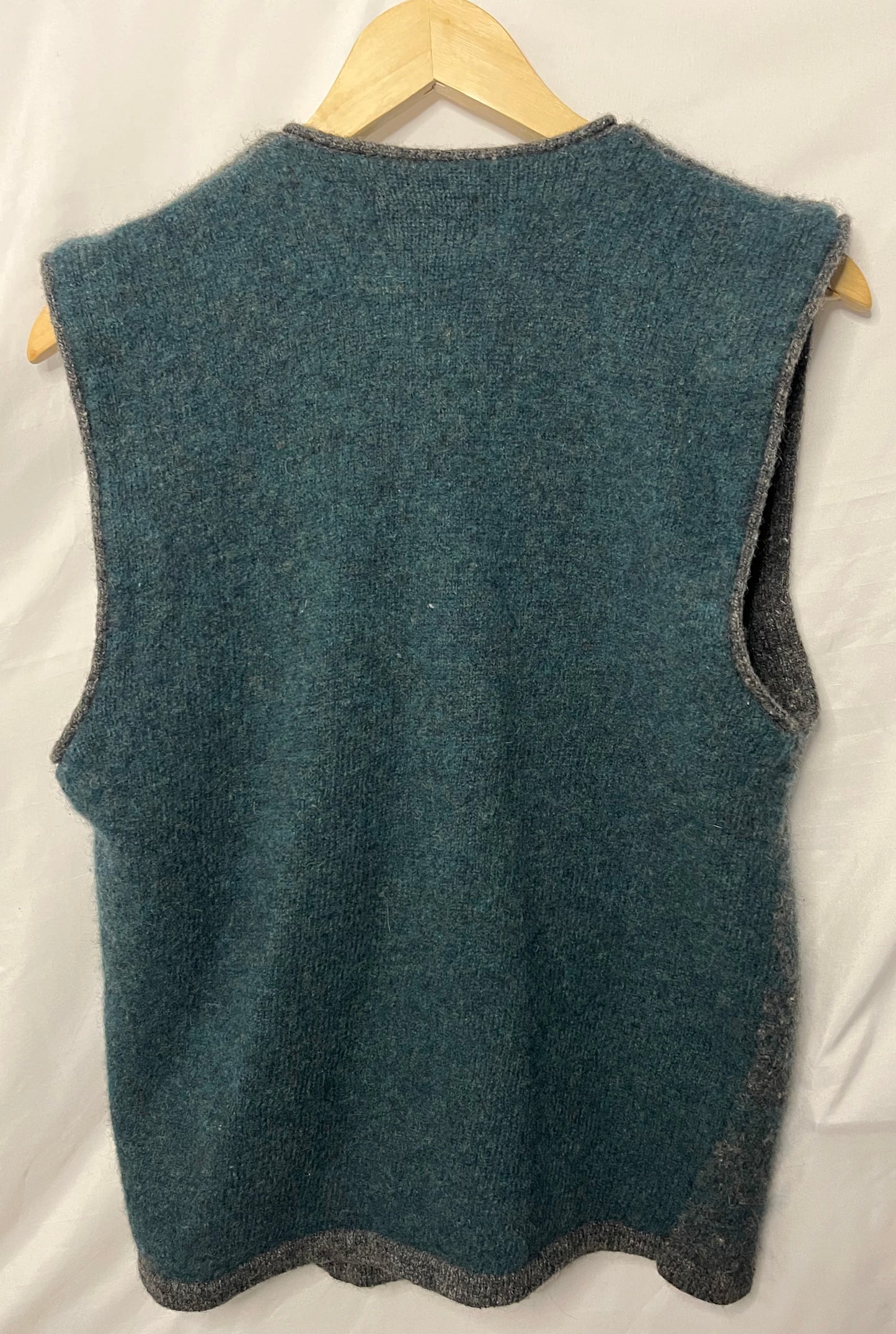 Gilet en laine Vintage Simons (L)