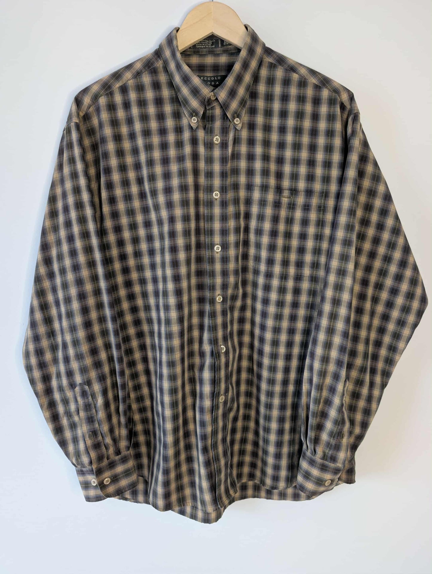 Chemise à carreaux (L)