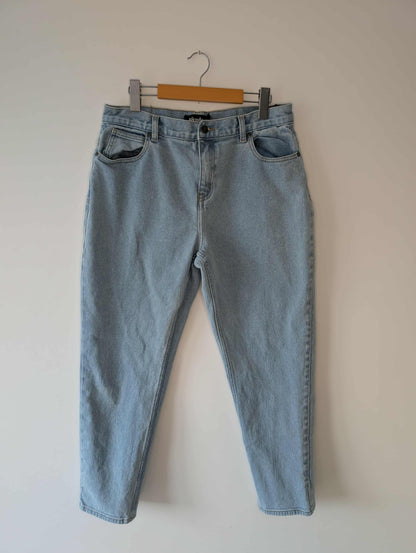 Jeans droit taille haute