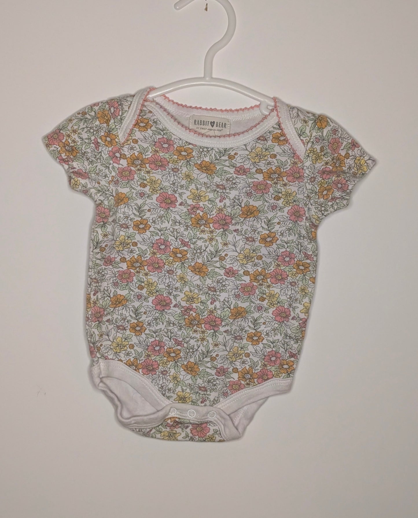 Body manches courtes (0-3m)
