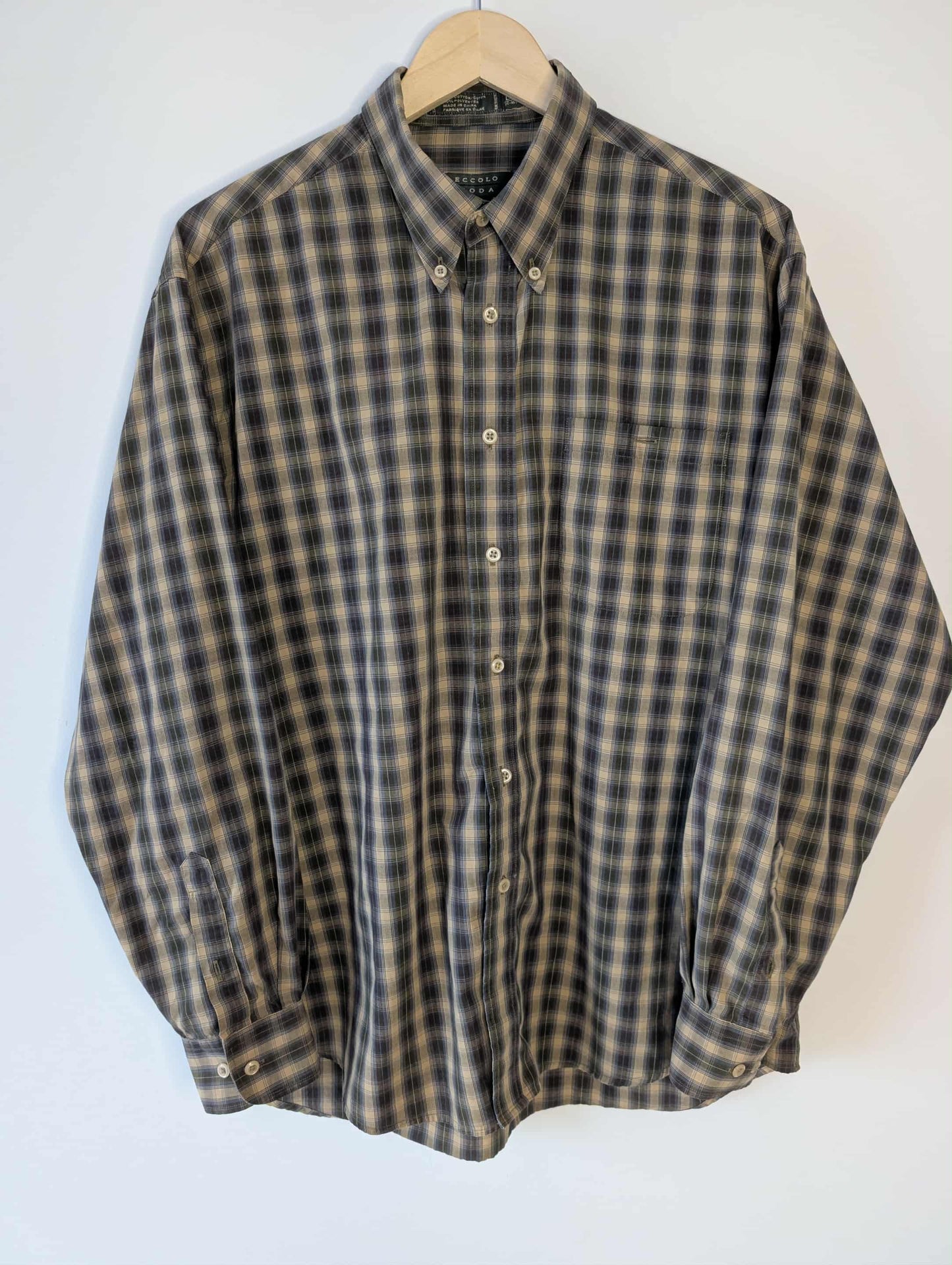 Chemise à carreaux (L)